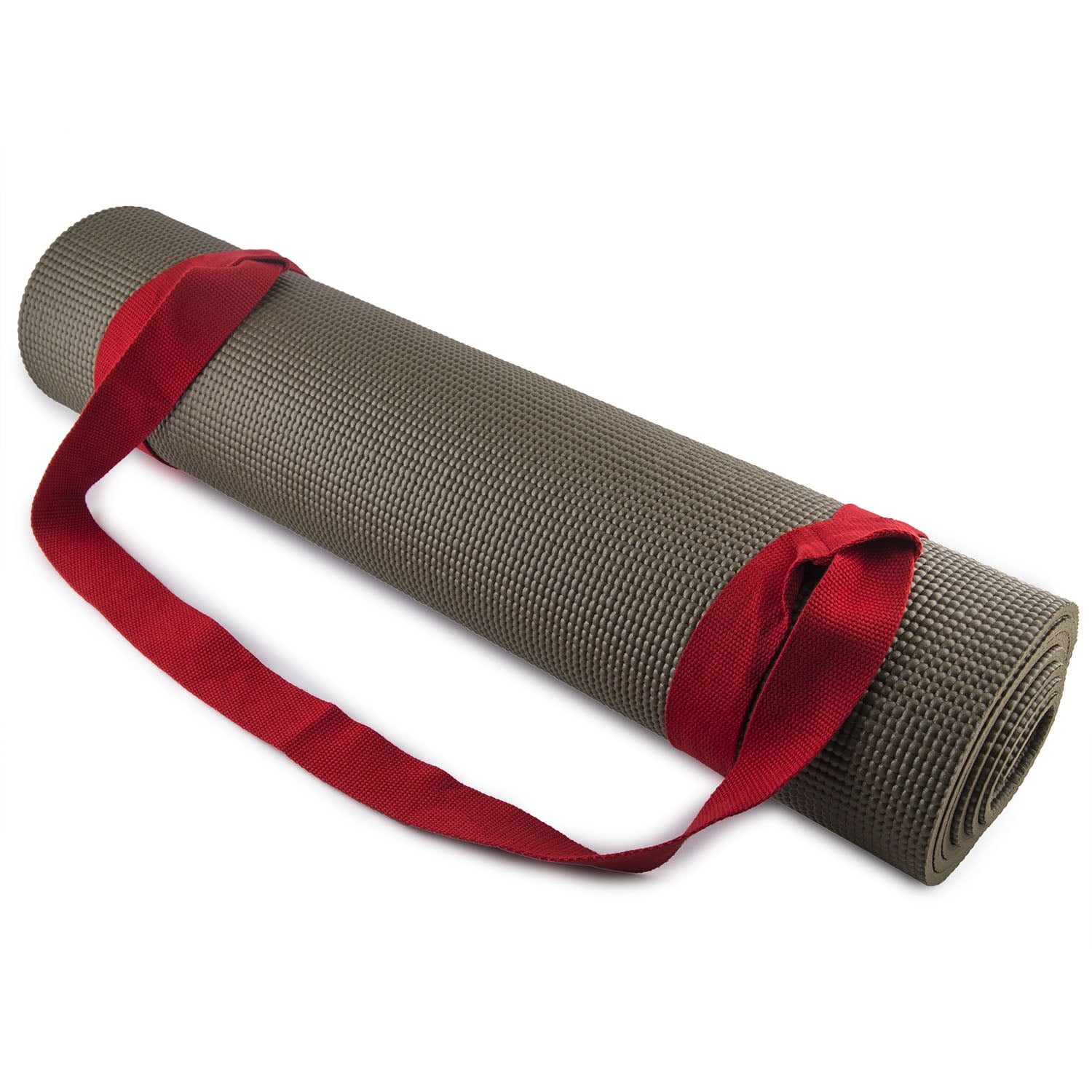 Yoga Mat Sling and Yoga Strap for Stretching 2 in 1,Durable Functional Mat Carrying Strap,Plus One Ring,Easy to Adjust.Double AS A Yoga Strap & Pose AID