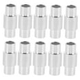 thumbnail image 6 of OUNONA  10 Pcs Roller Skate Accessories Rotating Toys Professional Skateboard Wheel Axle Shaft Silver, 6 of 8