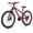 RED, variant on SPATIAL Adult Mountain Bike, 27.5" Wheel Bike for Man Women, 8 Speeds Gear,Magensium Frame Mountain Bicycle
