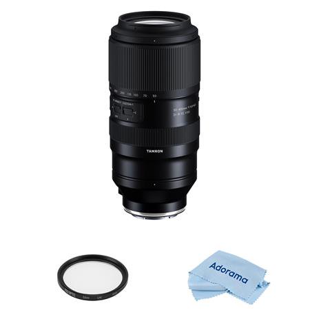 50-400mm f/4.5-6.3 Di III VC VXD Lens for Sony E Bundle with 67mm UV Filter  Cleaning Kit
