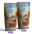 thumbnail image 2 of Goodbye Summer Golden Retriever Hello Fall Time for School 20oz Stainless Steel Tumbler Insulated Cup with Lid Goldens Dog Lover Gifts Idea - 02014, 2 of 5