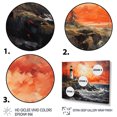 thumbnail image 3 of Designart "Lighthouse Guiding Painting II" Nautical & Beach Floater Framed Wall Art Living Room, 3 of 7
