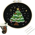 thumbnail image 2 of Vikakiooze 2022 Full Range of Embroidery Cross Stitch Christmas Cloth Gift Floral Kit, 2 of 6