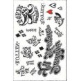 thumbnail image 5 of Halloween , Temporary Tattoo Joker Tattoo Bow Sticker Carnival Halloween...halloween Decoration2pcs, 5 of 5