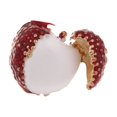 thumbnail image 1 of Broche con diseño moderno de frutas de lichi, rojo y blanco, 1 of 3
