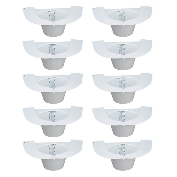 Ywmsfl 10pcs Simple Pour Urine Collection set Elderly Stool Sample Cups set for Women