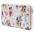 thumbnail image 2 of Cartera de mano Loungefly Disney con diseño floral de Mickey Minnie Mouse, 2 of 7