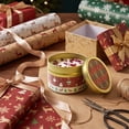 thumbnail image 4 of Christmas Tin Scented Candle with Dried Petals, Aromatherapy Wax Candle Gift Box Set, Festive Home Fragrance Decor for Christmas Party Holiday Gift, Winter Cozy Decoration, Indoor Holiday Ambiance, 4 of 6