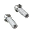 thumbnail image 4 of 2pcs Tie Rod End Component Link Joint Universal RC Car Positive Reverse Thread Ball Head Holder Upgrading Accessory Replace Part Silver, 4 of 7