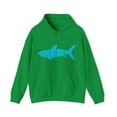 thumbnail image 2 of Shark Spell Out Hoodie Unisex Heavy Blend™ Hooded Sweatshirt, 2 of 9