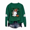 thumbnail image 7 of akafmk Girls Halloween Sweatshirt Oversized Crewneck Sweatshirts Long Sleeve Pullover Tops Graphic Hoodies Cute Fall Winter Clothes, Size 9-10 Years, 7 of 7