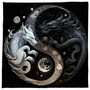AOOOWER Square Shape Pendulums Divinations Mat Altar Tablecloth Board Game Card Pad Table Deck Cloth Metaphysical Board Game Mat