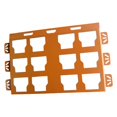 thumbnail image 3 of Placa de montaje,Placa de montaje compatible con Orange,Instalación segura del tablero de instalación de acero,Placa de montaje para caja de herramientas,organizador de taller de, 3 of 8