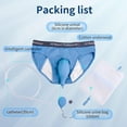 thumbnail image 1 of JIIT Men Incontinence Briefs Substitute For Men's Incontinence Pads L, 1 of 14