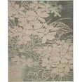 thumbnail image 2 of Nourison Tranquil Floral Grey/Pink 8'10" x 11'10" Area Rug, (9x12), 2 of 8