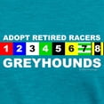 thumbnail image 3 of CafePress - Adopt Greyhounds T Shirt - Womens Tri-blend T-Shirt, 3 of 4