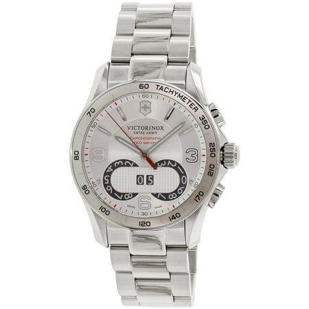 Victorinox Swiss Army Men's Classic 241704 Silver Stainless-Steel Swiss Quartz Dress Watch