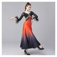 thumbnail image 3 of Waltz Dancing Dress Clothes Big Swing Modern Costumes Competition Women Ballroom Dress Stage Wear, 3 of 6