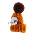 thumbnail image 1 of Prettyia sombrero suéter broches coreano Mini bolas lindas broche pines para niñas regalo Caqui Zulema Broche de mujer, 1 of 8
