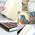 thumbnail image 3 of Diamond Painting Kit Notebook, Butterfly and Bird DIY Art Craft Kit, A5 Perfect Creative Gift, Diamond Decoration, Suitable for Painting, Writing, and Notebook Use, 3 of 5