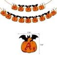 thumbnail image 4 of ZFYXGS Halloween Flag Pulling Decoration Halloween Party Decorations Halloween Birthday Party Supplies With Halloween Banner Porch Sign String Flag Fringe Paper, 4 of 6