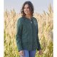 thumbnail image 2 of Atlas For Women - Chaqueta Bordado de Ante Sintético para Mujer (Verde), 2 of 5