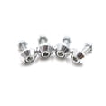 thumbnail image 1 of Unique Bargains 4Pcs Silver Tone Aluminum Alloy Car Motorcycle Decorative License Plate Screw, 1 of 3
