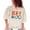 Ivory, variant on Hey Boo, Pun, Groovy Retro Wavy Text, White Comfort Colors T-Shirt, Medium