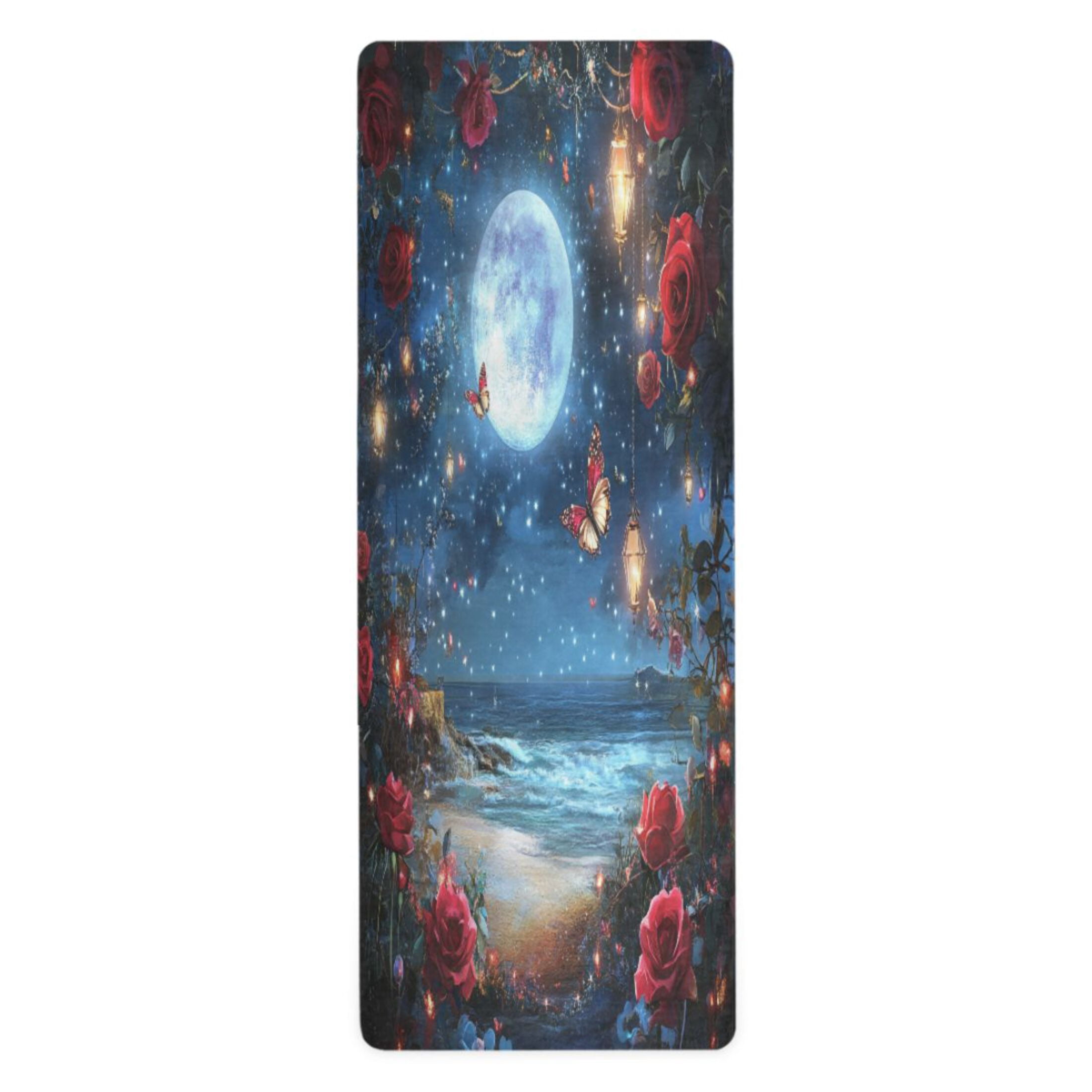 BZSMCE Yoga Mat Women Gardens Of Seaside Fitness Mat