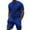 Blue, variant on Rrunsv Sweat Suits Men Men's 2 Piece Tracksuit Short Sleeve Shirt and Drawstring Waist Pants with Pockets White,XL