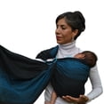 thumbnail image 3 of Rebozo Portabebés Indajani Balaj Negro, 3 of 5
