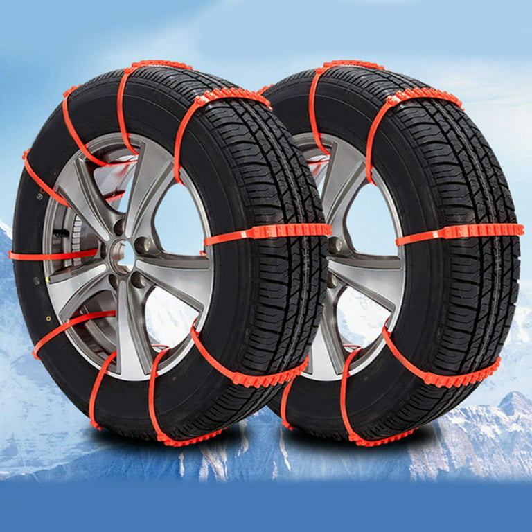 ROZYARD Anti-skid Universal Wheel for Tyre Grip Non-slip Snow Chains Cable  Belt Winter Tires Outdoor Emergency Chain Durable 10x 