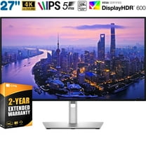 Dell U2725QE UltraSharp 27" 4K UHD 3840x2160 120Hz IPS Black Thunderbolt Hub Monitor Bundle with 2 YR CPS Extended Warranty