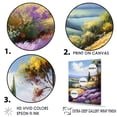 thumbnail image 3 of Designart "Charming Provence Countryside Landscape II" Countryside Floater Framed Canvas Art Print, 3 of 5