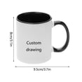 thumbnail image 2 of Tasse à Café en Céramique Changeant de Couleur avec Impression Photo/Logo Parfaite pour, 2 of 5