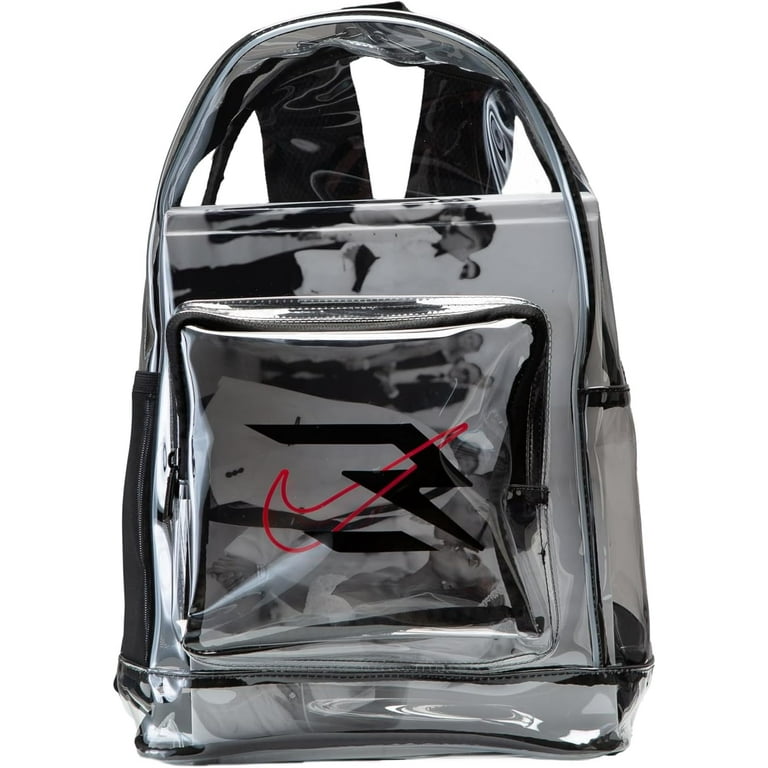 Nike 3 Brand Clear Backpack Black One Size 23L Walmart