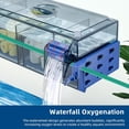 thumbnail image 5 of XZKING Multi Layer Aquarium Fish Tank Filter with Waterfall Oxygenation Suitable for 10-20 Gallon Fish Tanks, Flexible Mounting, Dust & Splash Protection, 5 of 8