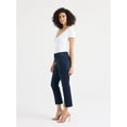 thumbnail image 3 of Sofia by Sofia Vergara Women's Mid Rise Crop Slim Leg Jeans, 26" Inseam, Sizes 0-20, 3 of 5