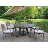 Stone Art 9-Pc Aluminum Patio Dining Set