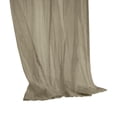 thumbnail image 4 of Loft Living Peoria Sheer Dual Header Indoor Curtain 52 x 84 in Khaki, 4 of 7