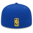 thumbnail image 4 of Men's New Era Royal Golden State Warriors  Rally Drive Side Patch 59FIFTY Fitted Hat, 4 of 6