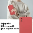 thumbnail image 3 of Case for iPhone X/iPhone Xs, Ultra Slim Shockproof Protective Phone Case Compatible with iPhone X, Soft Frosted TPU Stylish Protective Cover for iPhone Xs, Hawthorn Red, 3 of 13