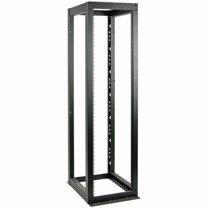 Tripp Lite 58u 4-post Open Frame Rack Cabinet Heavy Duty 3000lb Capacity - Black Powder Coat - 3000 Lb X Dynamic/rolling Weight Capacity - 3000 Lb X Static/stationary Weight Capacity (sr4post58hd)
