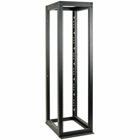 Tripp Lite 58u 4-post Open Frame Rack Cabinet Heavy Duty 3000lb Capacity - Black Powder Coat - 3000 Lb X Dynamic/rolling Weight Capacity - 3000 Lb X Static/stationary Weight Capacity (sr4post58hd)
