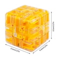 thumbnail image 3 of 3D Maze Cube Puzzle Game Sensoriales para 8 A 12 Años () Amarillo, 3 of 9