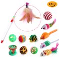 thumbnail image 4 of Juego de túnel de juguete para gatos, divertido juguete interactivo de peluche con forma de ratón, juguete vocal para gatos, 4 of 6