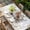 LightGrey Black Brown, variant on Home Sweet Table Cloths for 3 Foot Rectangle Tables, Wreath Botanical Farmhouse Plants Gradient Brown Patio Waterproof Elastic Fitted Tablecloths, Washable Rectangular Table Cover for Camping