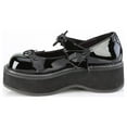 thumbnail image 3 of Demonia EMILY-23 Women's 2" Platform Maryjane Shoes with Batwing Strap, 3 of 6