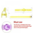 thumbnail image 4 of Miles Kimball Silicone Stainless Steel Food Tongs, 7 inch, Set Of 1979, 4 of 7