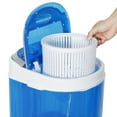 ZENSTYLE 6lbs Mini Washing Machine with Spin Cycle, Counter Top, Drain